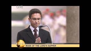 Holy Thursday - Mass Of Lord's Supper- 4-5-2012 - Live From Rome