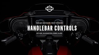 How to Navigate the Menus Using the Handlebar Controls | 2024 Harley-Davidson Street Glide