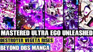 Beyond Dragon Ball Super Mastered Ultra Ego Vegeta Unleashed On Black Frieza And Platinum Cooler!