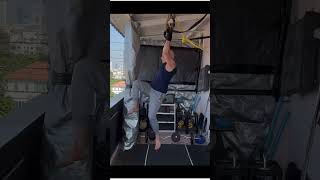 59 Year Old Demonstrates Unique Pull Up Routine