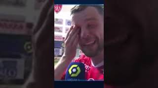 Réaction de Jeremy le Douaron après Brest Clermont 2-1 #ligue1 #brest