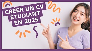 Créer un CV Étudiant en 2025 - Guide Ultime  🇨🇦 🇫🇷