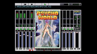 [MSX] MIDRY - Psycho World Opening / サイコワールド オープニング (A1GT, SC-88VL) (Real H/W)