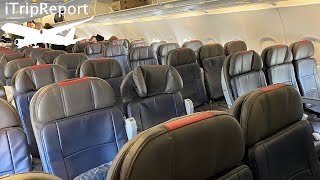 American Transcontinental A321 Main Cabin Review
