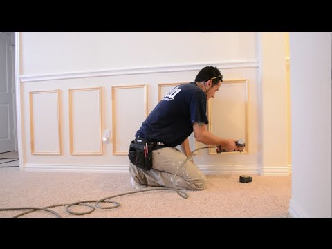 How to Install Chair Rail and Picture Frame Moulding How to Install Chair Rail and Picture Frame Moulding