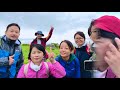 mt kurumayama hiking kirigamine highlands day 2 nagano ken 霧ケ峰、車山ハイキング、長野県、hd drone shot.