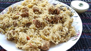 அசைவ சுவையில் சோயா பிரியாணி செய்யலாம் வாங்க/ Veg Biryani In Tamil / Meal Maker biryani /soya chunks