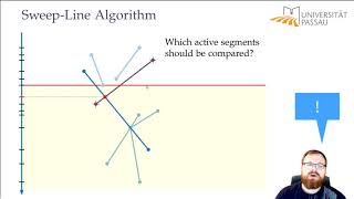 Sweep-Line Algorithm for Line Segment Intersection (2/5) | Computational Geometry - Lecture 02