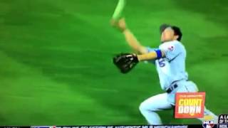 David Wright barehanded play