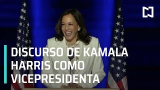 Kamala Harris, primer discurso como vicepresidenta - Las Noticias