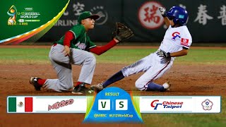 Highlights: MEX v TPE - Super Round - U-12 Baseball World Cup 2019