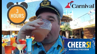 Carnival Cheers Drink Package Review: What Happens If You Finish Your 15 Drinks In Only 3 Hours?