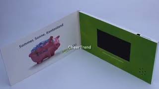 4.3'' LCD video brochure card