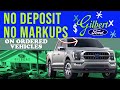 No Markup and No Deposits on Ordered Vehicles at Gilbert Ford!