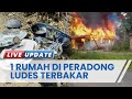 Rumah Janda Warga Desa Peradong Bangka Barat Rata Tanah Dilalap Api, Pemerintah Salurkan Bantuan