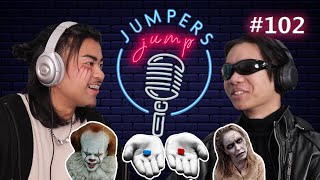HALLOWEEN SPECIAL, MILK ANXIETY THEORY, & DARK ORIGIN OF MUFFIN MAN - JUMPERS JUMP EP.102