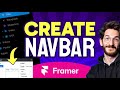 How to CREATE A NAVBAR in Framer (Step by Step)