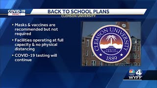 Clemson University releases return-to-campus plan
