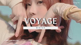 Winter (aespa) - 항해 (Voyage) (Ost. Castaway Diva) // Lirik Terjemahan Indonesia