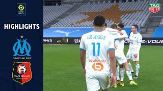 OLYMPIQUE DE MARSEILLE - STADE RENNAIS FC (1 - 0) - Highlights - (OM - SRFC) / 2020-2021