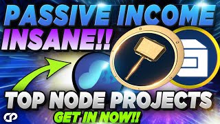 🔥INSANE CRYPTO PASSIVE INCOME- TOP BEST NODE PROJECTS 2022 DEFI - THOR NODES VAPORNODES | CRYPTOPRNR