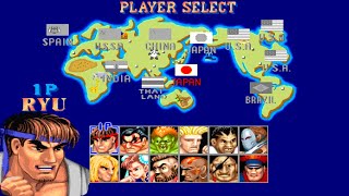 RYU GAMEPLAY / Street Fighter II' Champion Edition / 4K 60 FPS