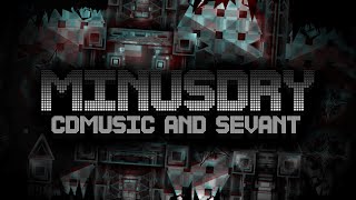 Geometry Dash - MINUSdry by CDMusic \u0026 Sevant (+hitbox)