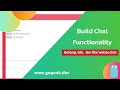 Build Chat Functionality | Golang, Gin, Gorilla/websocket | GoGeek.dev