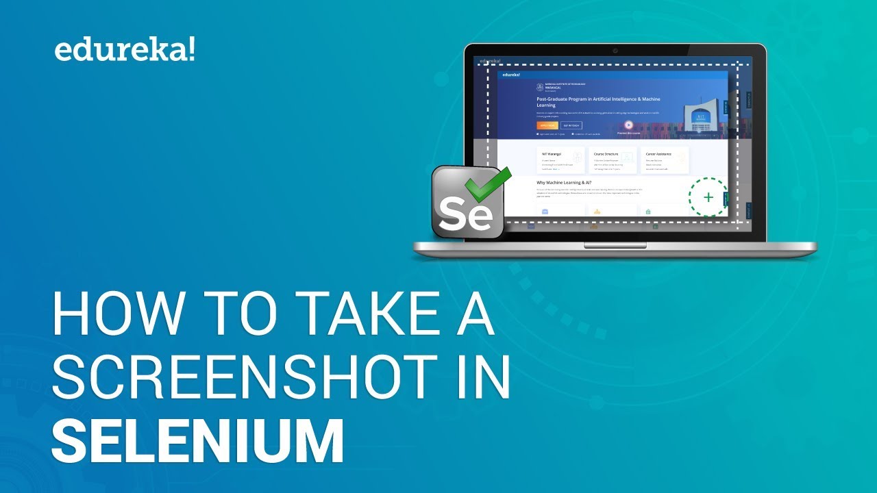 How To Take A Screenshot In Selenium WebDriver | Selenium Certification ...