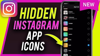 How to change Instagram App Icon - Instagram Hidden Secret