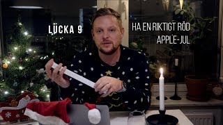 Teknikkalendern - Lucka 9 - Ha en riktigt röd Apple-jul