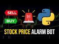 Stock Price Alarm Bot in Python