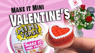 🌹*MORE* MiniVerse Valentine’s Series: Celebrating Roses with Red Velvet Cake \u0026 Red Roses Mash-ups!