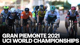 UCI Road World Championships 2021 | Gran Piemonte 2021 Highlights | Cycling | Eurosport