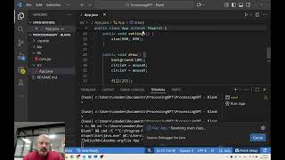 Processing - Circle/Rectangle Overlap