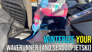 Winterize Your Yamaha WaveRunner (Seadoos \u0026 Jet Skis Too) - A Step-by-Step Guide