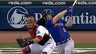 NYM@CIN: Wright collects four hits against the Reds