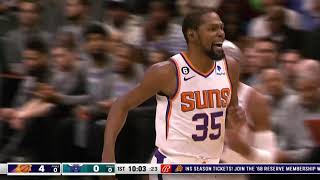 Kevin Durant's First Points For The Suns 👀| March 1, 2023
