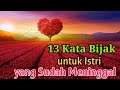 13 Kata Bijak untuk Istri yang Sudah Meninggal - Tangisan Hati Suami