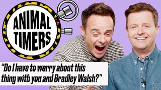 Ant and Dec get VERY COMPETITIVE playing Animal Timers | Animal Timers | TYLA