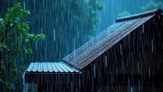 No Ads Rain Sounds for Sleeping 🌧️ Deep Thunderstorm Ambience for Relaxation & Stress Relief