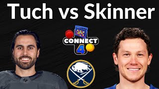 Jeff Skinner vs Alex Tuch | Connect 4 | Hit the Boards Episode 1