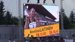 Kalevan kisat 24.7.2016 Raatin Stadion Oulu Raatti yleisurheilu