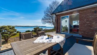 Exklusives Ferienhaus Ankerplatz in Alt Reddewitz auf Rügen, Meerblick