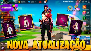 MELHOR ATUALIZAÇÃO DO FREE FIRE?! NOVA ATUALIZAÇÃO FREE FIRE 2025