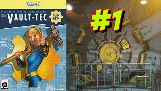 Fallout 4 - Убежище 88 - #часть1 - А ну отвалили от моеё двери!!!