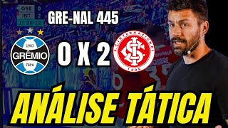 RAFAEL SOBIS FAZ ANÁLISE TÁTICA DE GRÊMIO 0 x 2 INTER l FINAL GAUCHÃO 2025