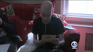 VIDEO: Dying man gets gift from President Trump