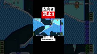 左を向いたら即終了のコースが難しすぎるw 【マリメ2/マリオメーカー2】