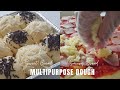 Multipurpose Dough : Chicken Ham Pizza Bread & Chocolate Pull Apart Bread | 1 X Proofing | No Mixer